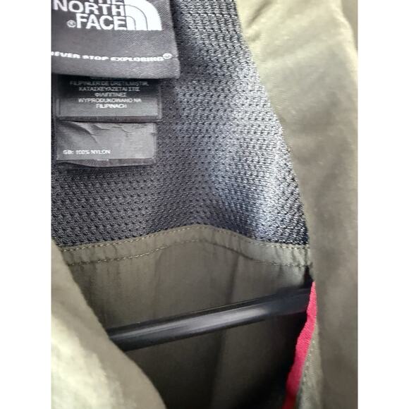 The North Face Mens Button Up Long Sleeve Zip Away Shirt Size XL Olive Green - Picture 7 of 14